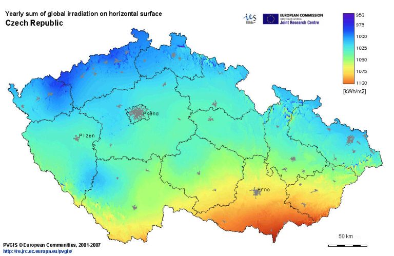 Fotovoltaické elektrárny – podmínky v ČR